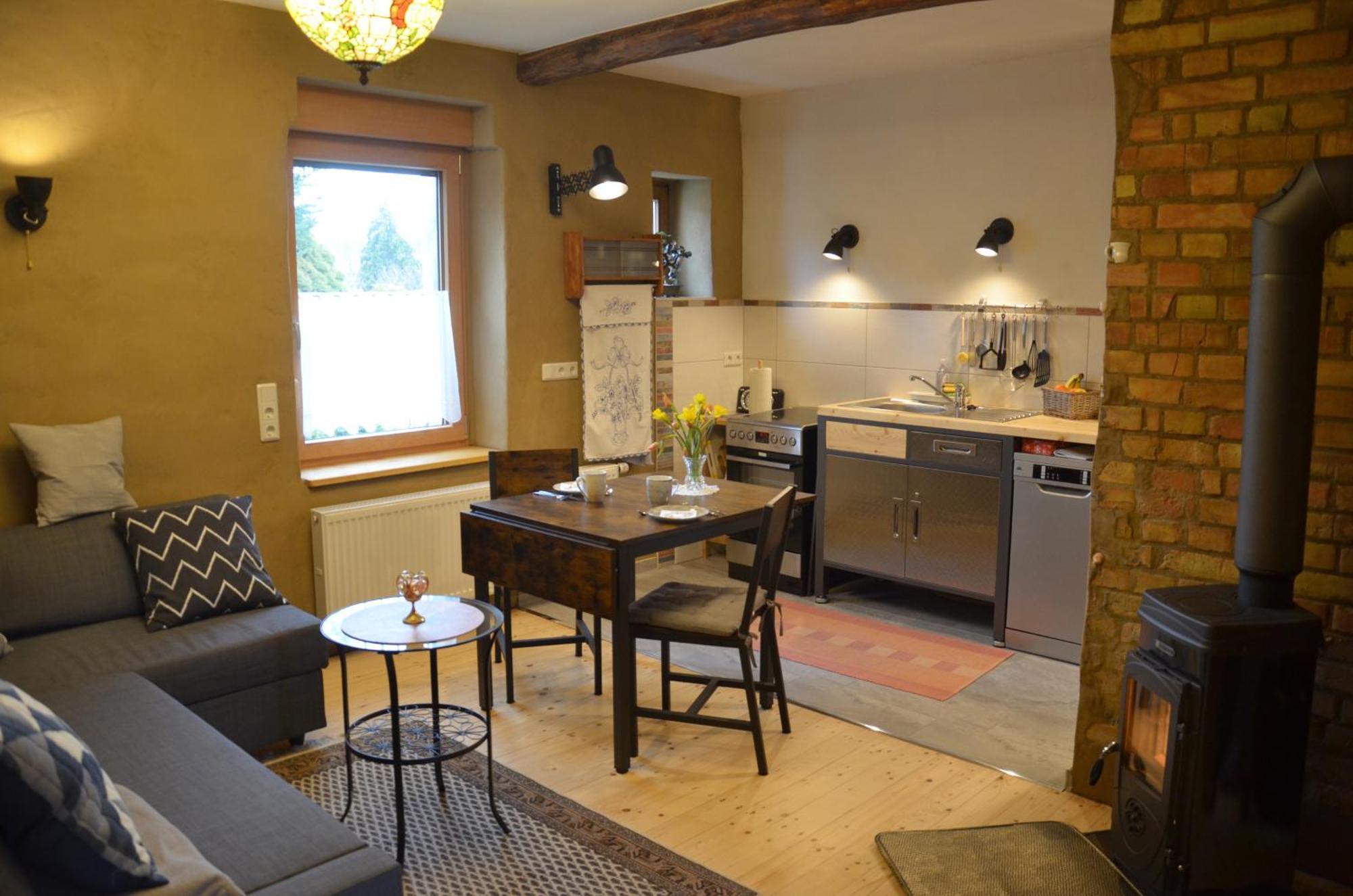 Ferienwohnung Zallnerhof Am Elberadweg In Steutz Bagian luar foto
